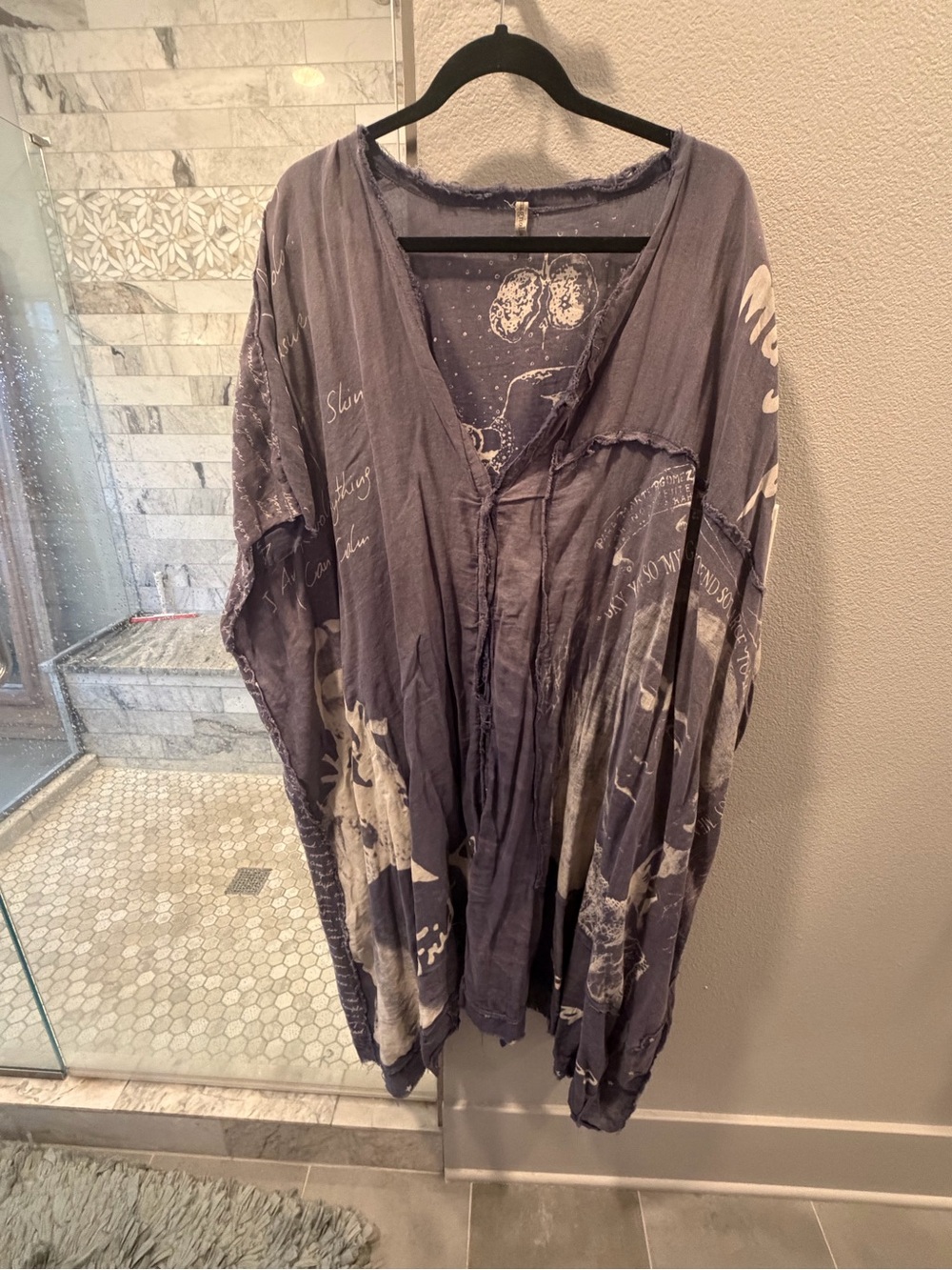 Magnolia Pearl Impossibly Rare Frida Kahlo Tunic in Dusty Purple